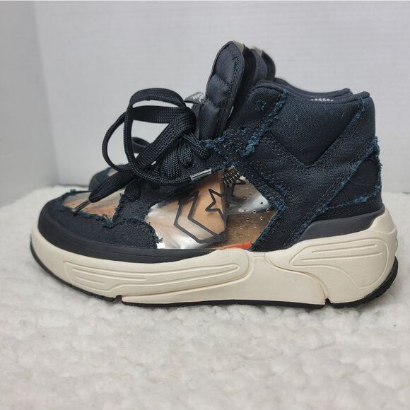 Converse ×Joshua Vides Weapon CX Hi Women's Shoes Size 7.5 Black-White A00715C - Picture 3 of 11